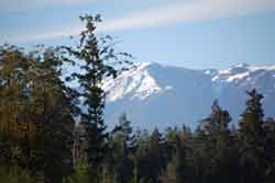 Picture of Snow-Coveed Mtns to the West